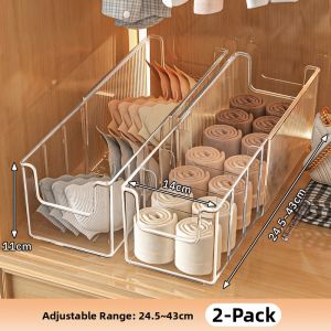 AOQILA | Expandable Storage Box For Underwear Socks