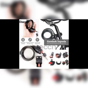 Kunci Gembok Sepeda Anti Maling Lock