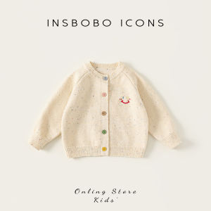 insbobo | Áo Kẹp Knit Dành Cho Trẻ Em Thời Trang