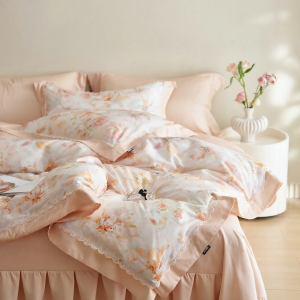 DOHIA | Bộ Đồ Chăn Ga Gối 4 Món Tencel Sang Trọng