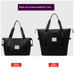 Large Capacity Portable Travel Bag Womens Handheld Short Trip Storage Bag Waterproof Multi-Functional Maternity Luggage Bag