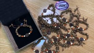 [FREESHIP MAX]Vòng tay Trầm hương kết hoa sen Tĩnh tâm - Bình an - Cát tường (BH697)