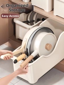 Multifunctional Kitchen Storage Box/Rack with Wheels