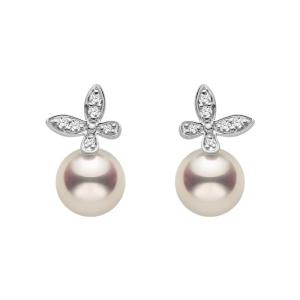 Helas | Butterfly Akoya Sea Pearl Earrings