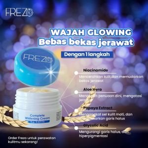 FREZO CREAM WHITENING 2IN1 BPOM  CREAM SIANG DAN MALAM  FREZO SKINCARE