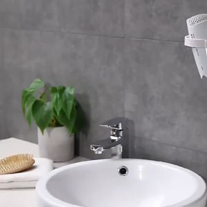 Wall-mounted Hair Dryer Holder Storage Organizer For Hairdryer Shelf ABS Bathroom Shelf Hairdryer Holder Rack