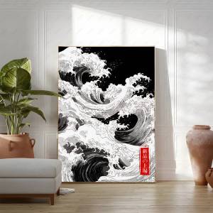 Bandai | 1pc Retro Solar System Planet Space Astronaut Canvas Wall Print Astronomy Poster Moon Wall Decor Printable Art