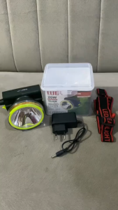 Senter Kepala LED Luby 20 Watt L-2880L / L-2880K Headlamp Cahaya Putih / Cahaya Kuning Charger Free Strap kepala ~FSS