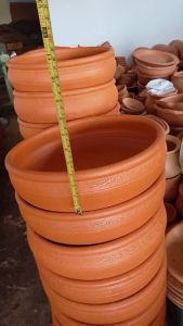 อ่างดินเผา สระบัว อ่างเลี้ยงปลา มีขนาด 18 นิ้ว ถ้วยดินเผา แตกระหว่างขนส่งยืนยันวิดิโอเครมใบใหมให้ฟรี