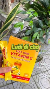Mật Ong Nguyên Chất Vitamin C Danuka Gói Nhỏ Tiện Dụng Hàm Lượng 288g/Hộp 18 Gói Chính Hãng