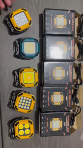 High Power 6000mAh COB Portable USB Rechargeable ABS Garden & Camping Outdoor Tent Lighting Led with IP65 Rating
