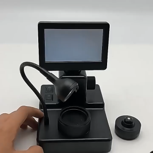 กระจกเอวขนาดเล็ก PHYHOO Diamond พร้อมจอแสดงผล LCD สำหรับการสังเกตเพชรเครื่องประดับเปลือย