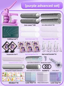 MINGZHUO | DIY Metal Button Maker 58mm