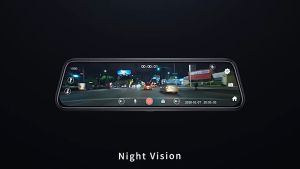 【8.8 Mesti Beli】 BuzzTech 10 Inch Touch Screen Dash Cam Car DVR Mirror Video Recorder Car Dual Lens Recorder Dash Camera 行车记录仪