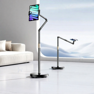 LIWAN | Omnidirectional Rotating Cantilever Floor Stand For Mobile and Tablet