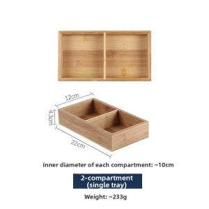 9-Grid Dish Separation Food Tray