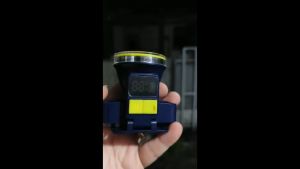 Senter Kepala LED Headlamp 30 Watt Aoki AK-3679P Cahaya Putih Waterproof Super Terang Baterai 1800mAh Tahan Hingga 15 Jam Pemakaian