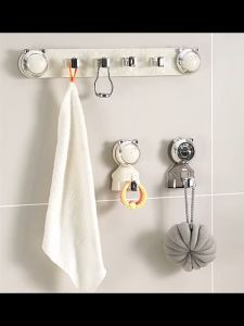 Soyou ที่แขวนฝักบัวดูดได้ น้องหมีน้อยน่ารัก แข็งแรงทนทาน ใช้ได้ทุกที่