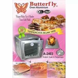 Oven Kompor Tangkring Aluminium Butterfly A2403 No3