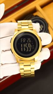 SKMEI 2379 Jam Tangan Pria Digital Tali Stainless Rantai