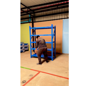 ชั้นเหล็ก ขนาด 200x150x60 ซม. ชั้นวางของ ชั้นวางสินค้า รับน้ำหนักได้ 200Kg.ต่อชั้น ประกอบง่าย (ไม่ใช้น็อต)