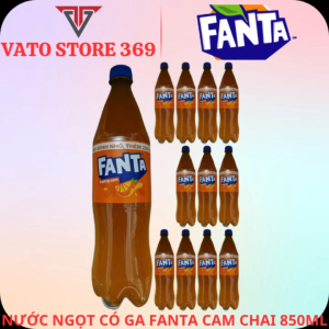 Nước ngọt có ga FANTA cam chai 850ml