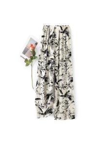 KASIHAN | Wide Leg Cotton Lounge Pants