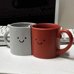Cute Cat Design Ceramic Mugs Office Use Red Tea Hot Cocoa Universal for Couples High Aesthetic Value Lover Deep Space Mugs