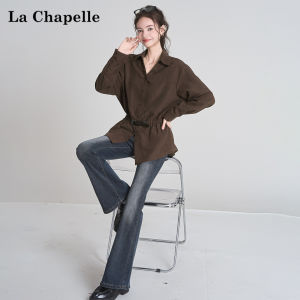 La Chapelle | Retro Waist-Cinching Slim Fit Shirt
