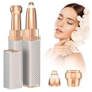 Facial Electric Epilator Hair Removal Shaving Machine Facial Depilator Eyebrow Trimmer Painless Bikini Hair Removal for Women