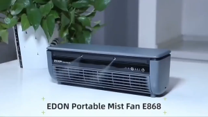 Portable Mini Air Cooler Desktop Evaporative Air Cooling Fan Adjustable Wind Speed for Bedroom Office Home