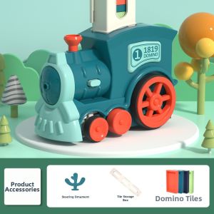 HECAN | Automatically Deploying Educational Domino Train Toy