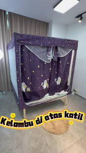 YANYANGTIAN Three Door Mosquito Net Mosquito Proof Curtains That Can Be Used as Bedrooms Single/Queen/King Mosquito Net Baby fall prevention Protecting privacy with bed curtains - Lazada