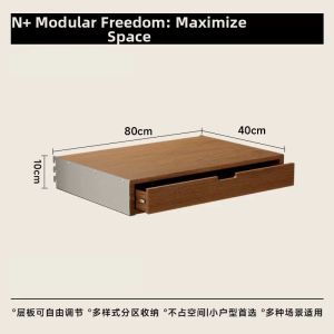 ALEDAN | Punch-Free Multi-Level Simple Display Shelf