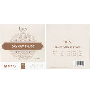 IRIN | Dây Đàn Mandolin Bằng Đồng Phốt Pho IRIN Chống Ăn Mòn Dành Cho Người Mới Bắt Đầu Thực Hành Chuyên Nghiệp Bộ Phận Đàn Mandolin Bằng Kim Loại