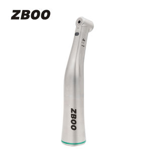 Đầu Tay Khoan Nha Khoa Quang Học LED Sợi Quang Tốc Độ Thấp 4:1 Vòng Xanh Micromotor Điện Dùng Cho Nha Chu Của ZBODENT