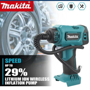 Makita | Makita 2026 Cordless Portable Handheld Air Compressor 12V Rechargeable Electric Air Pump Compatible with Makita 18V Battery