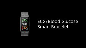 EP01 Vòng Đeo Tay Đo Đường Huyết Không Xâm Lấn Đo Huyết Áp Nhiệt Độ Cơ Thể Đồng Hồ Thông Minh Thể Thao Điện Tâm Đồ