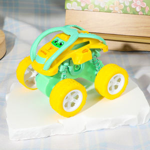 Inertia Driven Rolling Off-Road Car Toy for Boys And Girls Durable Toddler Car Toys Racing Car Shape Tumble Car Toys