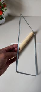 Bingkai perata adonan kue kering 30x20x0.5 + rollpin kayu