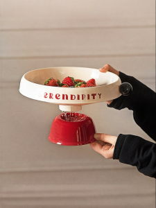 MODERN SWEETHOME | Draining Snack Plate For Fruits and Candies