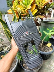 panel transmisi dan console Toyota fortuner carbon part original