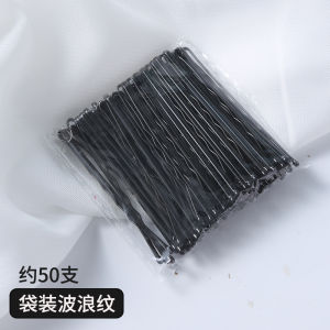 สีดำ กิ๊บติดผมสําหรับร้านแต่งหน้าคลิปด้านข้างคงที่ สไตล์เกาหลี อุปกรณ์เสริมผมกิ๊บติดผมสําหรับขอบและผมหางม้า