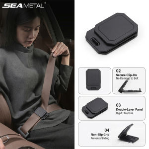 SEAMETAL | SEAMETAL Universal Car Seat Belt Adjuster Clip Double-Layer Non-Slip Seatbelt Comfort Stopper for Relieve Neck/Shoulder Friction