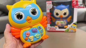 DOUBLE GREAT MAINAN BAYI MASA KINI PIANO LEARNING CARTOON OWL LAMPU LAGU INDO
