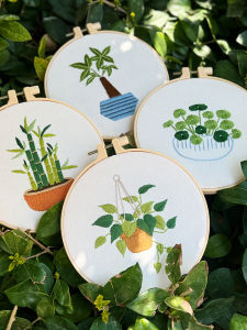 Bộ Đồ Dùng Thêu Thủ Công Truyền Thống DIY Cho Trẻ Em Chất Liệu Thêu Thủ Công Đơn Giản Khóa Học Thủ Công Chất Liệu Thêu