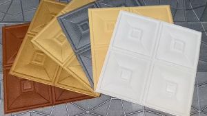 Xốp dán tường giả da P3 kt 70*70cm chống va đập tốt dễ dàng lau chùi vệ sinh khi bị vương bẩn