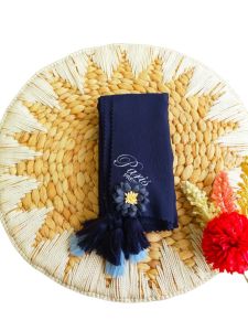 Segi empat Paris Premium Tassel Bunga Terhits Tetbaru Terviral Segiempat Tassel Paris Premium