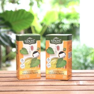 Ranong Tea เรนองที  พลัส ชาเขียว ใบหม่อน [25 ซอง50g] 2 รสชาติ รสดั้งเดิม / รสญี่ปุ่น ชาเขียว Green Tea