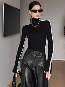 HUOLISI | High Collar Slim Fit Stylish Underwear Sweater